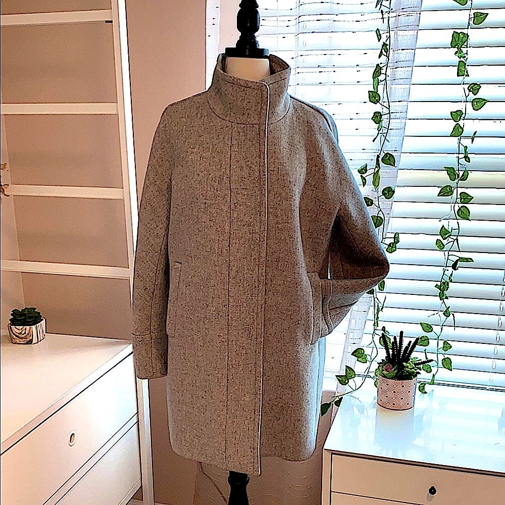 J Crew Stadium Cloth Wool Jacket